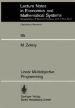 Paperback Linear Multiobjective Programming Book