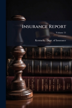 Paperback Insurance Report; Volume 51 Book