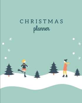 Paperback Christmas Planner: Cute Holiday Organizer for Projects, Expenses and Budget, Meal and Grocery, Shopping, Party Plans, Order tracker, Sche Book