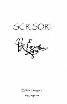 Paperback Scrisori: Cele Cinci Scrisori Poetice [Romanian] Book