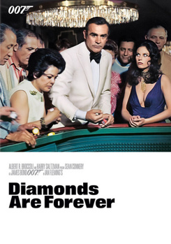 DVD Diamonds Are Forever Book