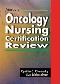 Hardcover Mosby's Oncology Nursing Certification Review Book