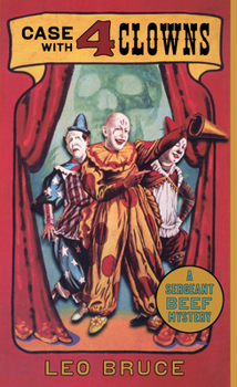 Paperback Case with 4 Clowns: A Sergeant Beef Mystery Book