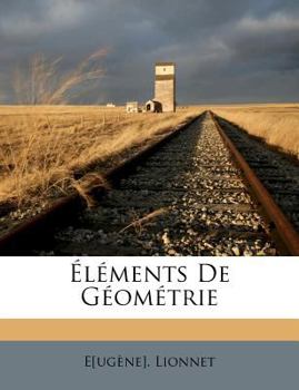 Paperback Éléments de Géométrie [French] Book