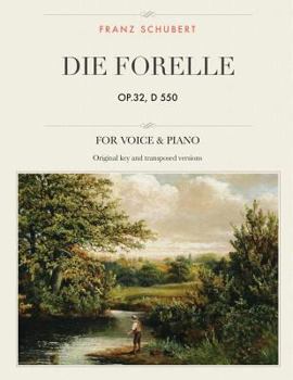 Paperback Die Forelle, op.32, D 550: Lied, For Medium, High and Low Voices Book