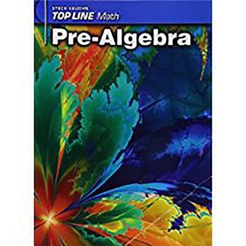 Paperback Top Line Math: Student Workbook Grades 9 - Up Pre-Algebra Book