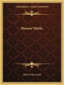 Paperback Masons' Marks Book