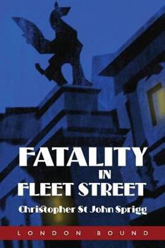 Paperback Fatality in Fleet Street Book