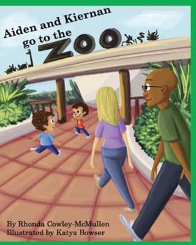 Paperback Aiden & Kiernan Go To The Zoo Book