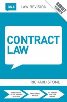 Paperback Q&A Contract Law Book