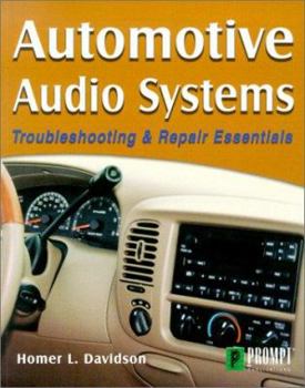 Paperback Automotive Audio Systems Book
