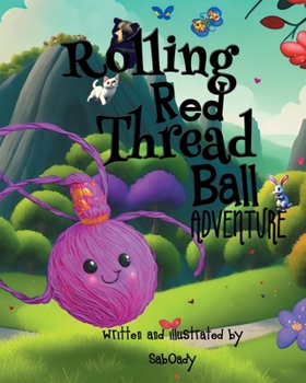 Paperback Rolling Red Thread Ball Adventure Book