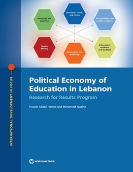 Paperback Political Economy of Education in Lebanon: Research for Results Program Book