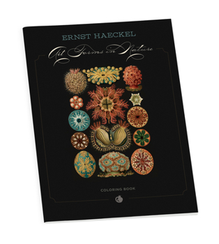 Paperback Ernst Haeckel: Art Forms in Nature Coloring Book