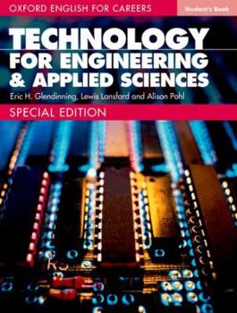 Paperback Oxford English for Careers Technology for Engineering and Applied Sciences: Student Book