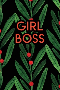 Paperback Girl Boss: 110 Blank Lined College Ruled Journal for Women Book