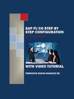 Paperback SAP FI/CO Step by Step Configuration with Video Tutorial Book