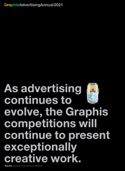 Hardcover Graphis Advertising Annual 2021 Book