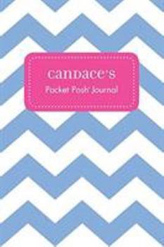 Paperback Candace's Pocket Posh Journal, Chevron Book