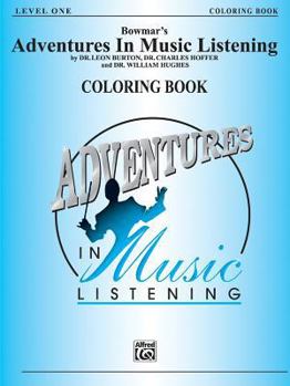 Paperback Bowmar's Adventures in Music Listening, Level 1: Coloring Book