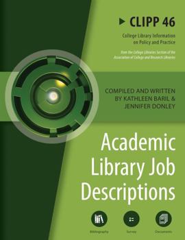 Paperback Academic Library Job Descriptions: Clipp #46 Book