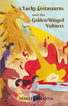 Paperback Lucky Costasaurus and the Golden-Winged Vultures Book