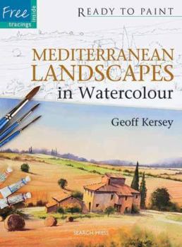 Paperback Mediterranean Landscapes in Watercolour [With Free Tracings] Book