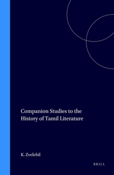 Hardcover Companion Studies to the History of Tamil Literature Book