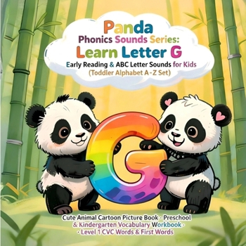 Paperback Panda Phonics: Bam & Lumi's Alphabet Adventure: Explore the Sounds of letter G Book