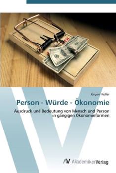 Paperback Person - Würde - Ökonomie [German] Book