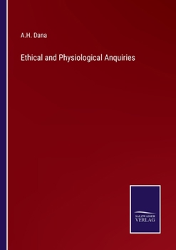 Paperback Ethical and Physiological Anquiries Book