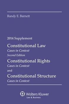 Paperback Constitutional Law: 2014 Cases Supplement Book