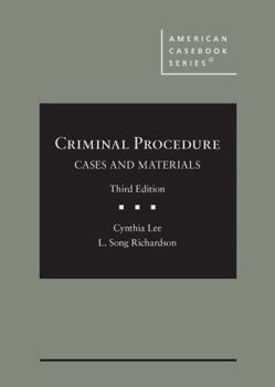 Hardcover Criminal Procedure, Cases and Materials (American Casebook Series) Book