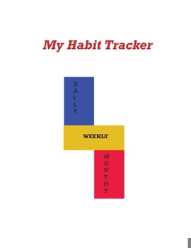 Paperback My Habit Tracker Book