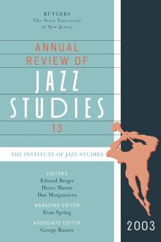 Paperback Annual Review of Jazz Studies 13: 2003 Book