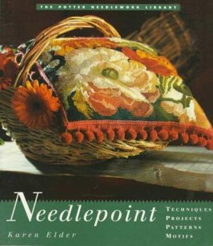 Paperback The Potter Needlework Library: Needlepoint Book