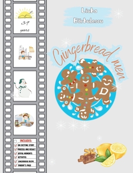 Gingerbread men: Children's storybook with activities