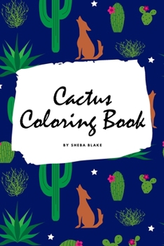 Paperback Cactus Coloring Book for Children (6x9 Coloring Book / Activity Book) Book