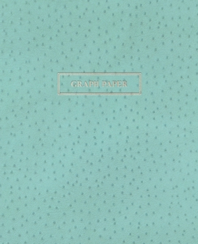 Graph Paper: Executive Style Composition Notebook - Teal Ostrich Skin Leather Style, Softcover | 7.5 x 9.25 - 100 pages (Office Essentials)