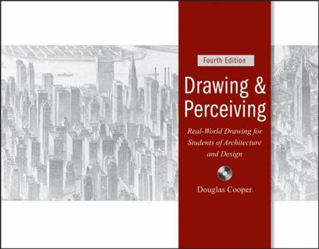 Paperback Drawing and Perceiving: Real-World Drawing for Students of Architecture and Design [With CDROM] Book