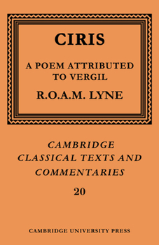 Paperback Ciris: A Poem Attributed to Vergil Book