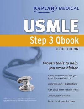Paperback Kaplan Medical USMLE Step 3 Qbook Book