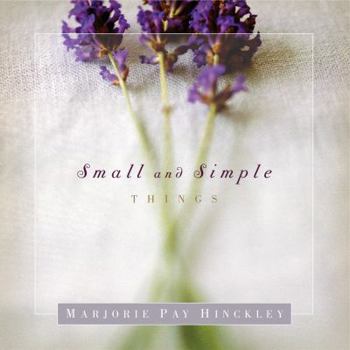 Hardcover Small and Simple Things Book