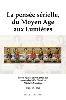 Paperback Pensée Sérielle, du Moyen Age Aux Lumières [French] Book