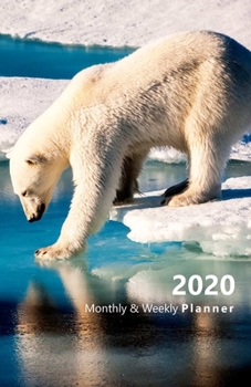 Paperback 2020 Monthly & Weekly Planner: With Daily To-Do list. Calendar, Schedule, Assignments, 2021 Future plans. Monday start week. Portable. 8.5" x 5.5" (H Book