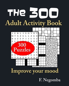 Paperback THE 300 Adult Activity Book [Large Print] Book