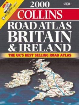 Spiral-bound Collins Road Atlas Britain and Ireland Book