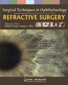 Hardcover Surgical Techniques in Ophthalmology: Refractive Surgery Book