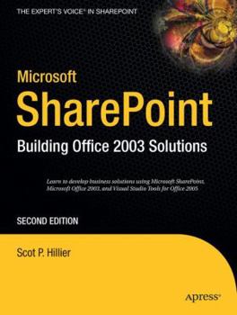 Paperback Microsoft Sharepoint: Building Office 2003 Solutions Book