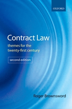 Paperback Contract Law: Themes for the Twenty-First Century Book